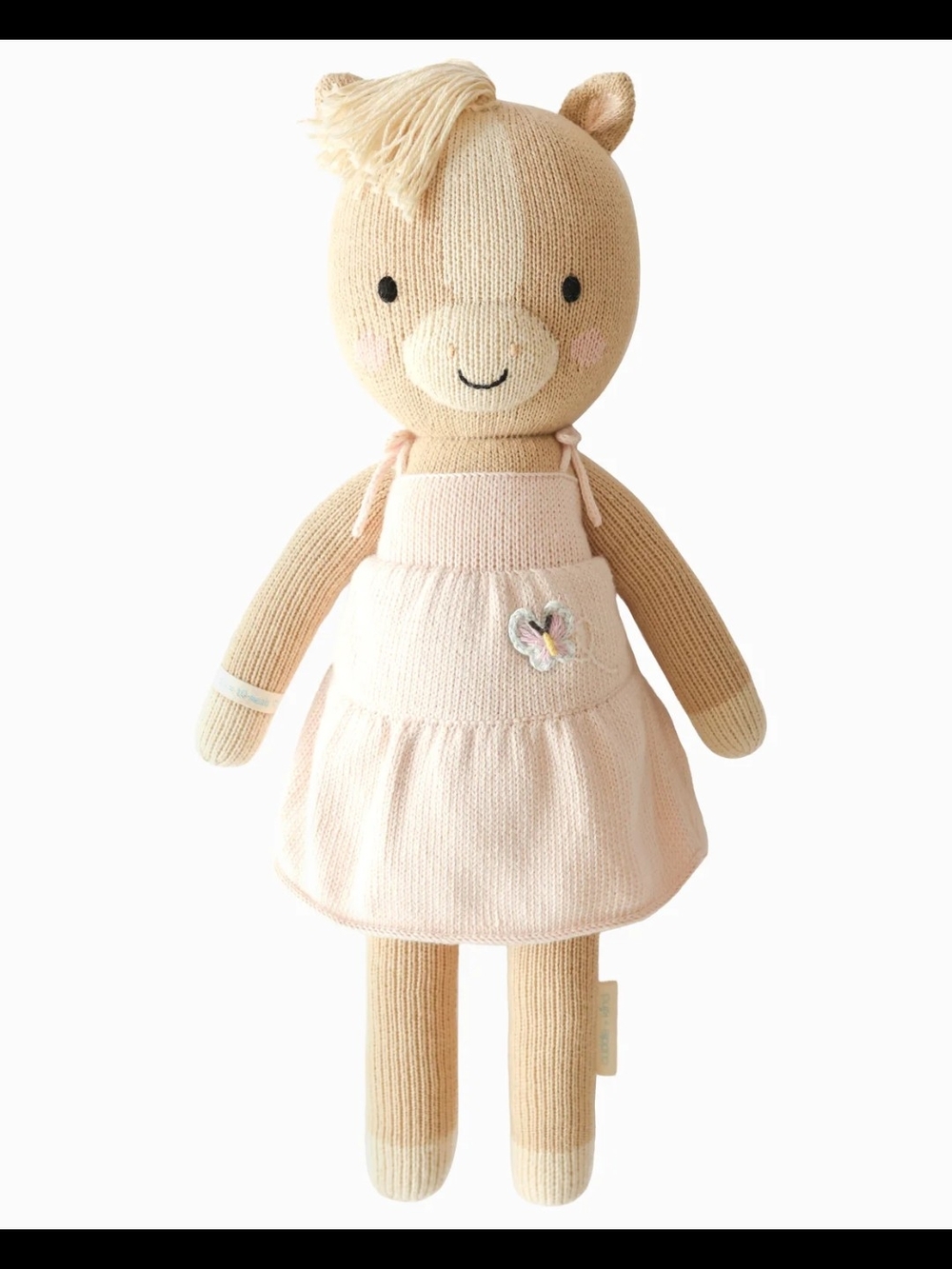 Cuddle + Kind Kelsie the Pony Handknit Doll - Large 20" Heirloom Toy New In Box